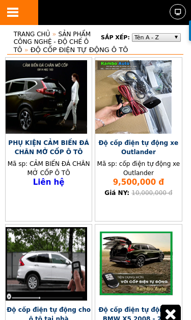 Mobile view