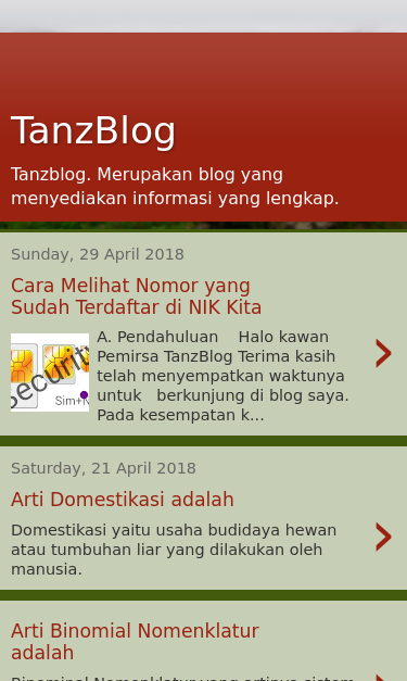 Mobile view