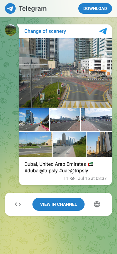 Mobile view