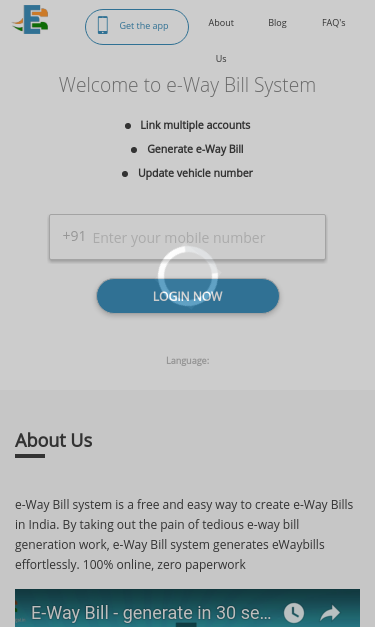 Mobile view