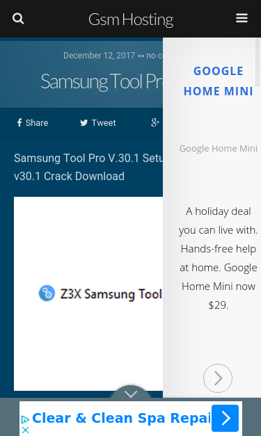 Mobile view