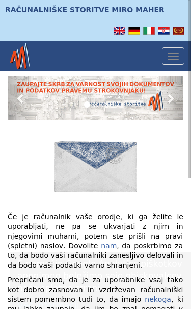 Mobile view