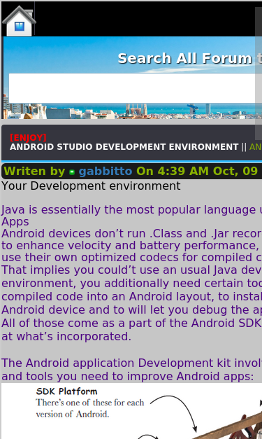 Mobile view
