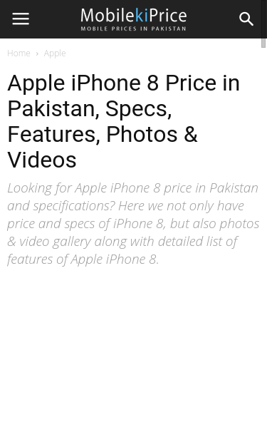 Mobile view