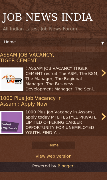 Mobile view