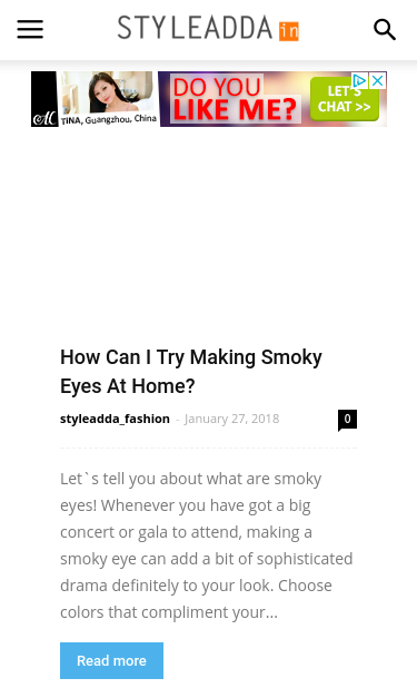 Mobile view