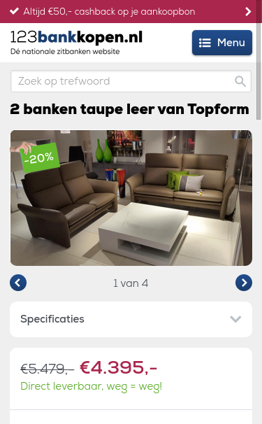 Mobile view