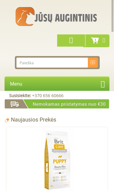 Mobile view