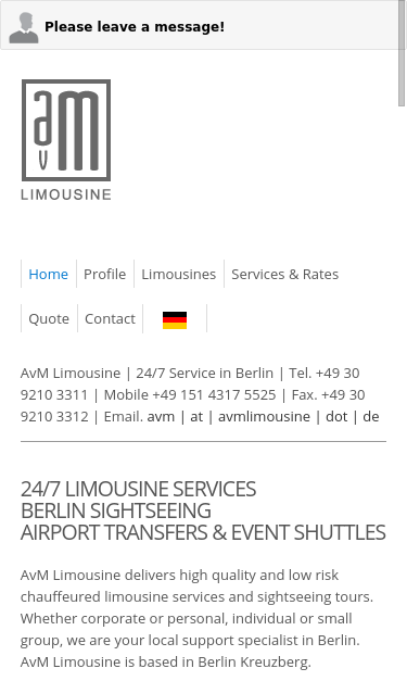 Mobile view