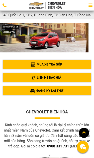 Mobile view