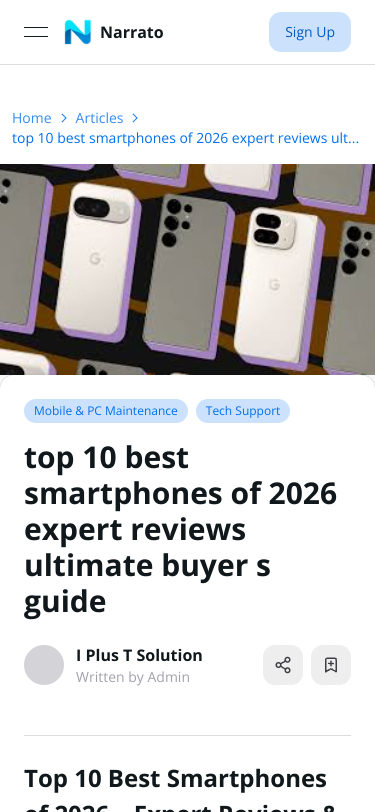 Mobile view