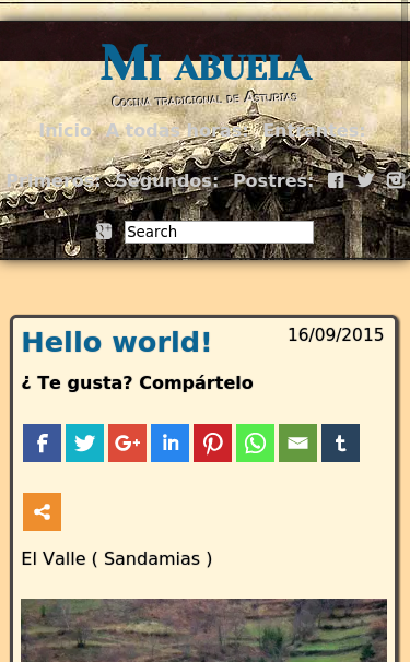 Mobile view