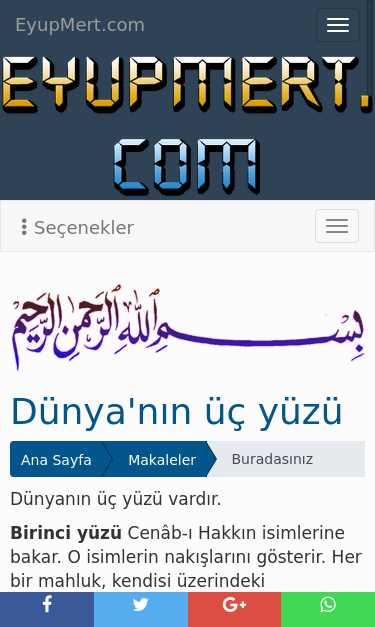 Mobile view