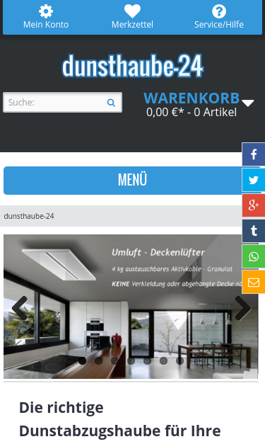 Mobile view