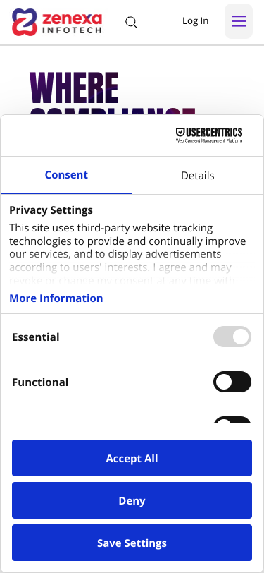 Mobile view