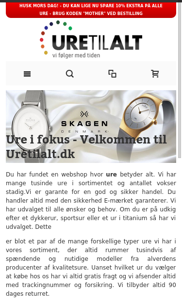 Mobile view