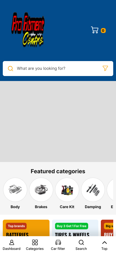 Mobile view