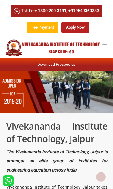 Mobile view