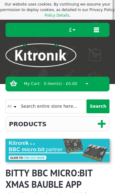 Mobile view
