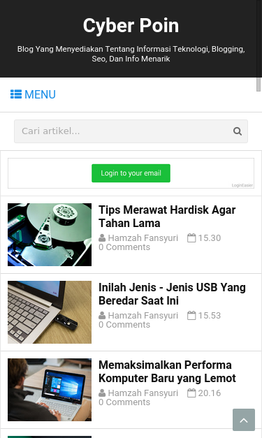 Mobile view