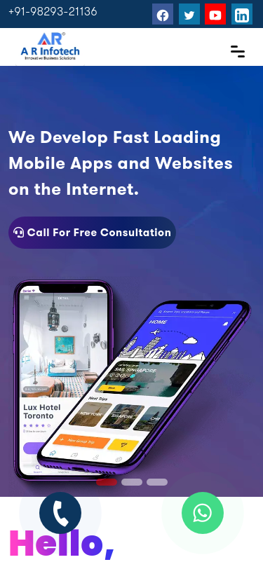 Mobile view