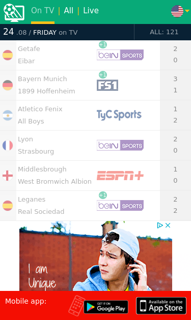 Mobile view