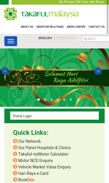 Mobile view