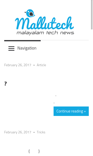 Mobile view