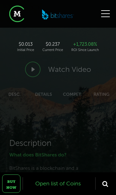Mobile view