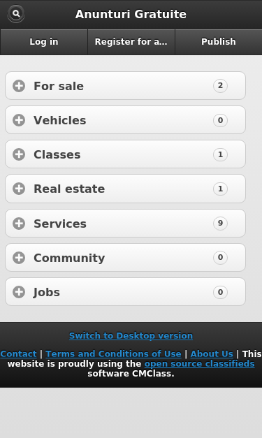 Mobile view