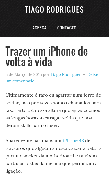 Mobile view
