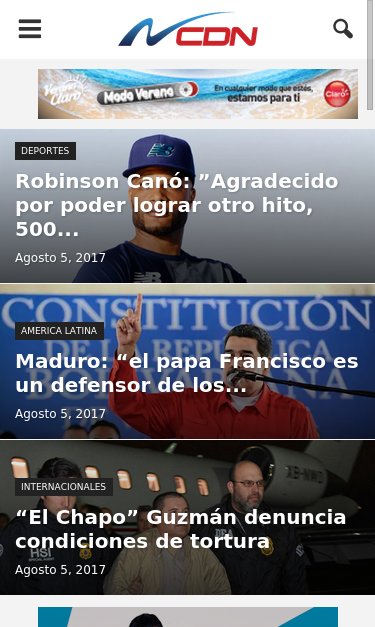 Mobile view