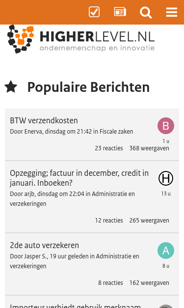 Mobile view