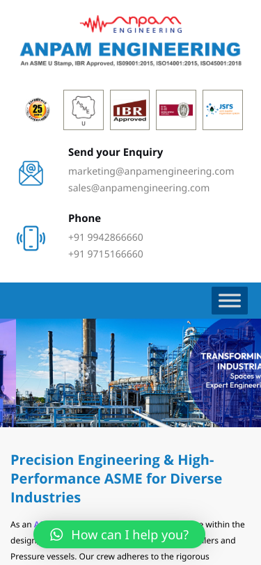 Mobile view