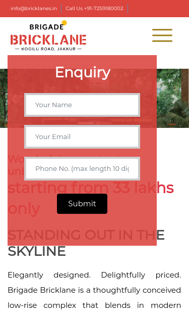Mobile view