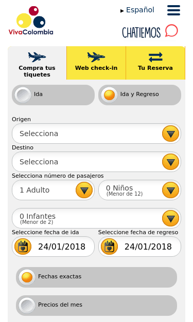 Mobile view