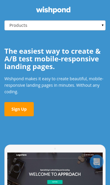 Mobile view