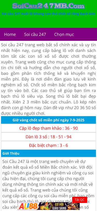 Mobile view
