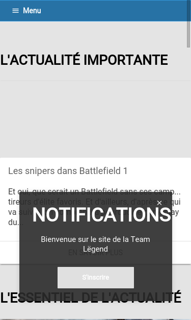 Mobile view