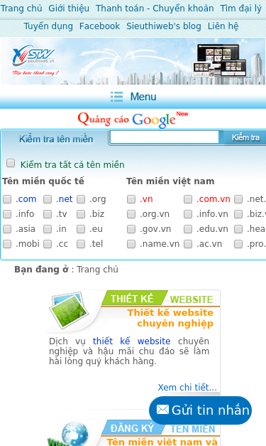 Mobile view