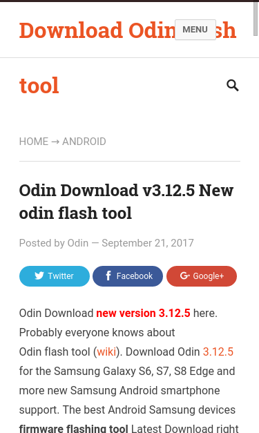 Mobile view