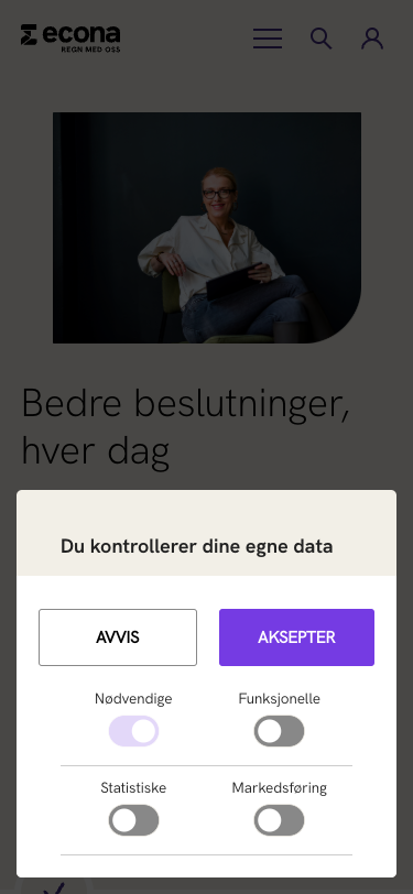 Mobile view