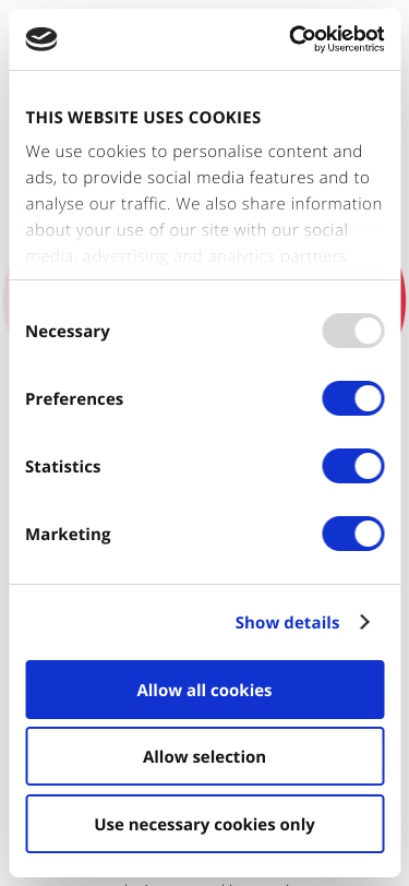 Mobile view
