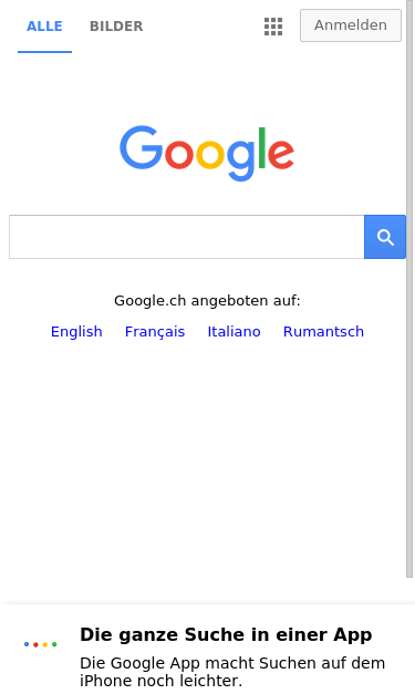 Mobile view