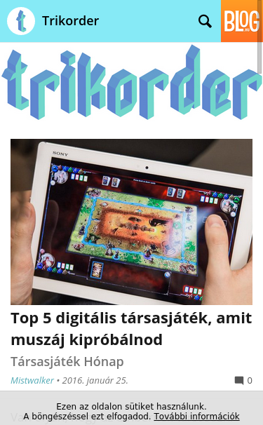 Mobile view
