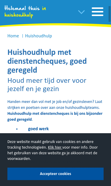 Mobile view