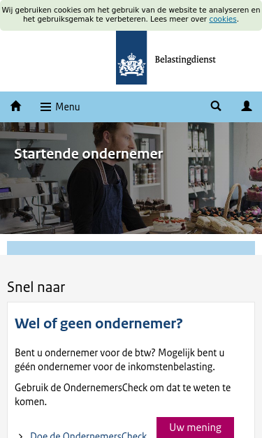 Mobile view
