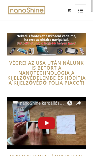 Mobile view