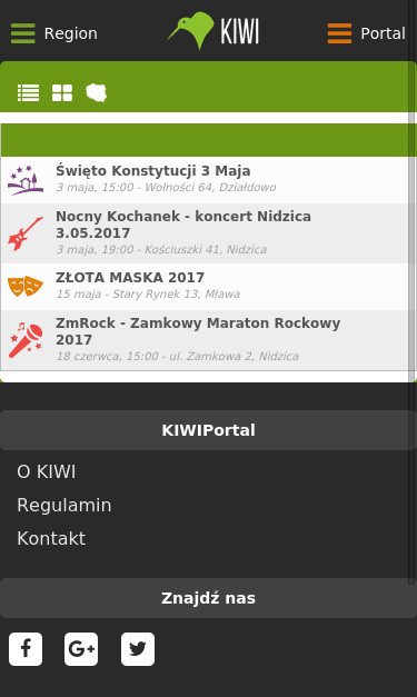 Mobile view