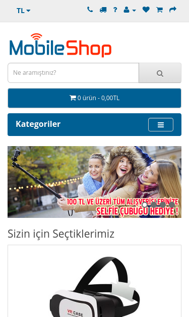 Mobile view